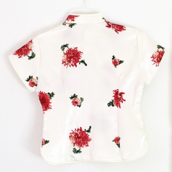 Vintage Traditional Chinese Silk 2 Piece ChangShan Set - Picture 4 of 7